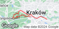 Track GPS Nocą po Lasku Wolskim